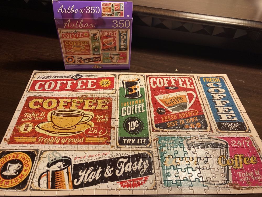 Retro Coffee Signs - CraZArt puzzle collectible - Main Image 2