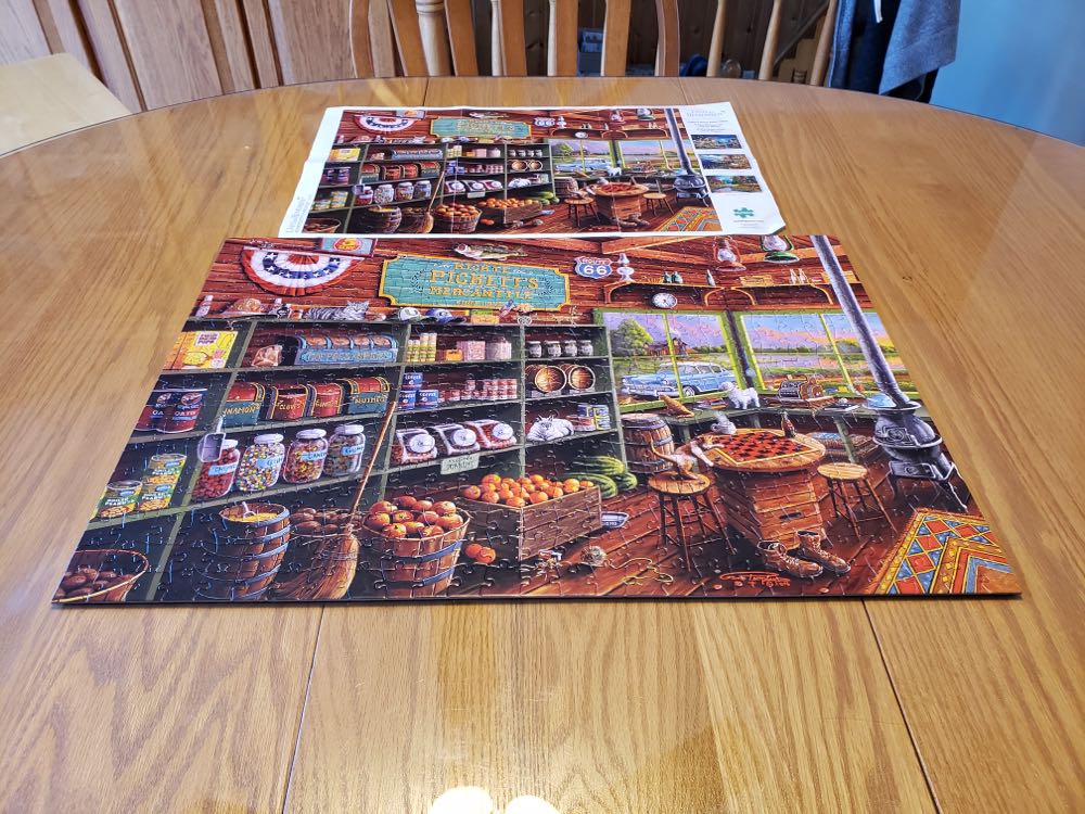Rickie Pickett’s Mercantile - Buffalo puzzle collectible [Barcode 079346036950] - Main Image 2