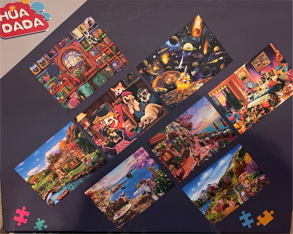 Keep Calm Read On - Huadada puzzle collectible [Barcode 6972131463981] - Main Image 2