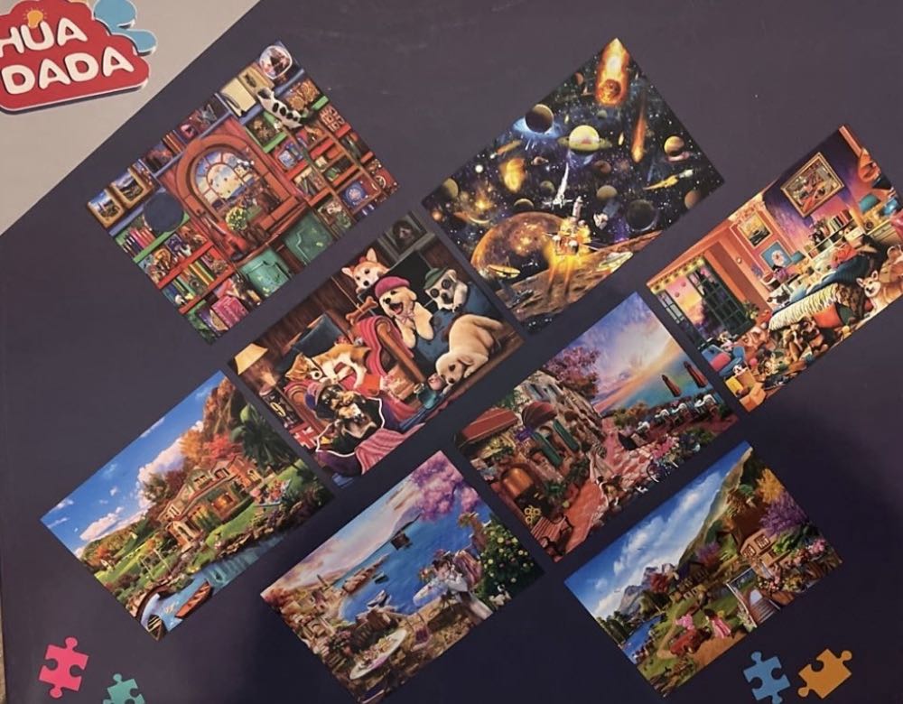 Keep Calm Read On - Huadada puzzle collectible [Barcode 6972131463981] - Main Image 3