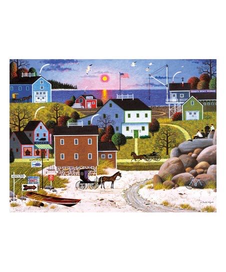 Whaler’s Bay - Buffalo Games & Puzzles puzzle collectible [Barcode 079346114320] - Main Image 2