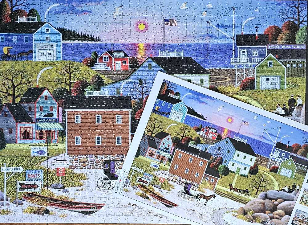 Whaler’s Bay - Buffalo Games & Puzzles puzzle collectible [Barcode 079346114320] - Main Image 3