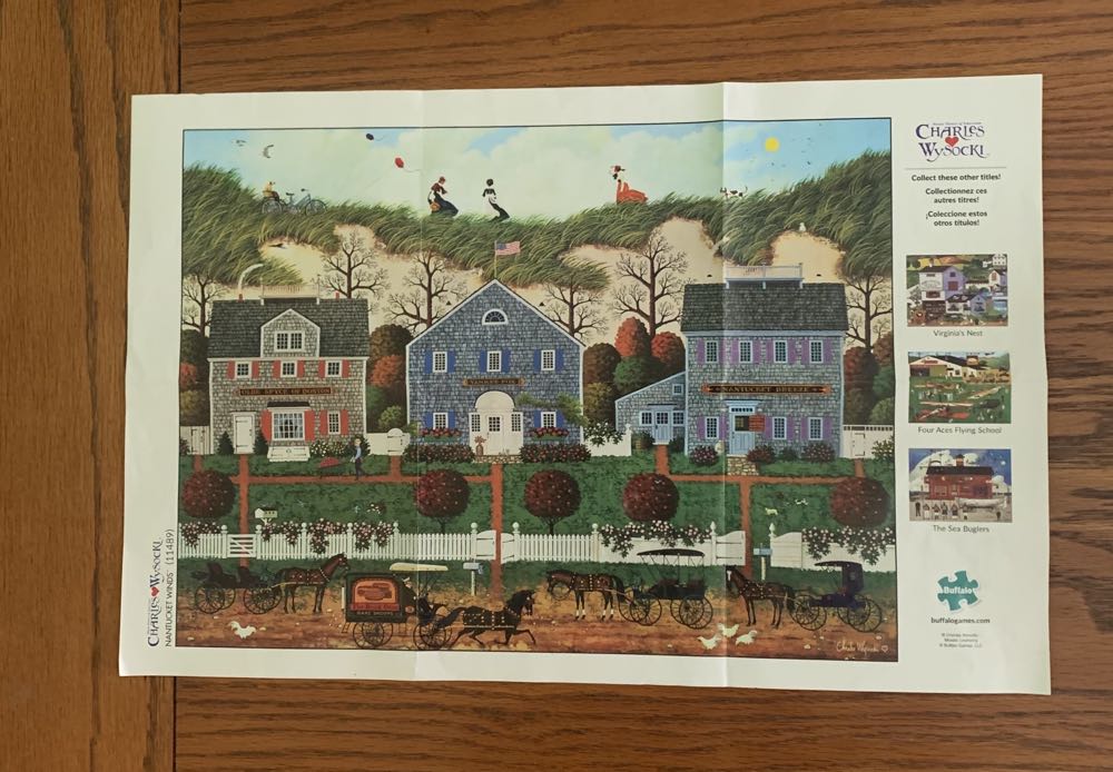 Nantucket Winds - FOR SALE - Buffalo puzzle collectible [Barcode 079346114894] - Main Image 4