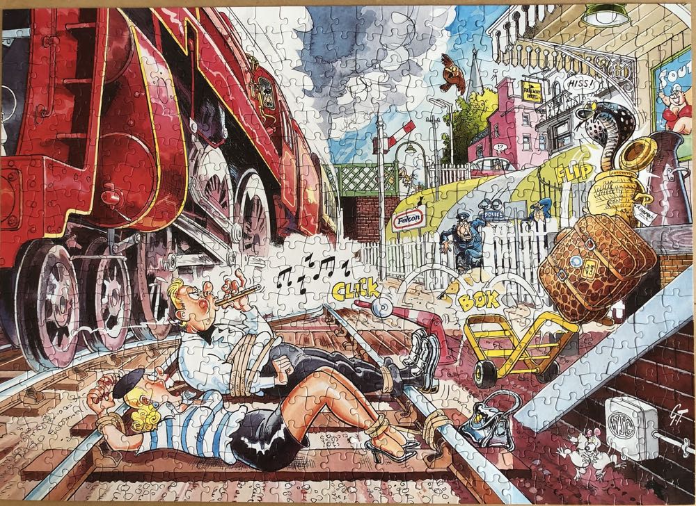 Wasgij Mystery 1 - The Wasgij Express - Holdson puzzle collectible [Barcode 9414131772933] - Main Image 3