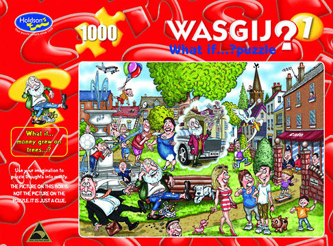 #1 What If...Money Grew On Trees...? - Wasgij puzzle collectible [Barcode 9414131094769] - Main Image 2