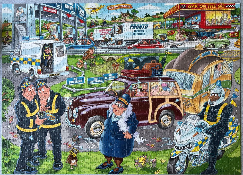 Destiny 21 Highway Hold-Up! - Jumbo puzzle collectible [Barcode 8710126191804] - Main Image 4