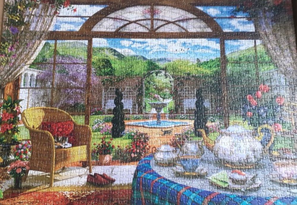 ZZ View From The Conservatory - Schmidt🇩🇪 puzzle collectible [Barcode 4001504595937] - Main Image 3