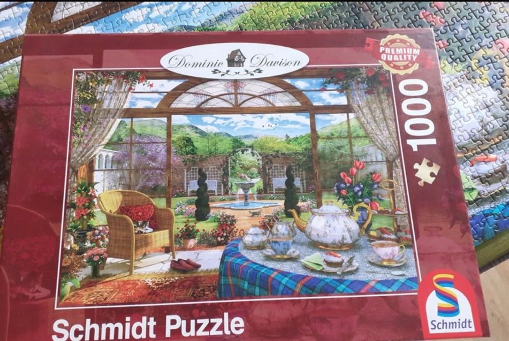 ZZ View From The Conservatory - Schmidt🇩🇪 puzzle collectible [Barcode 4001504595937] - Main Image 4