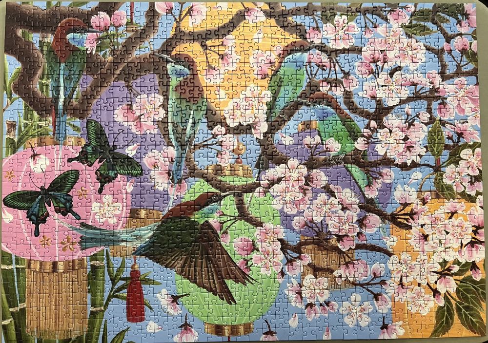 Cherry Blossom Time (1) - Ravensburger puzzle collectible [Barcode 4005556167647] - Main Image 2