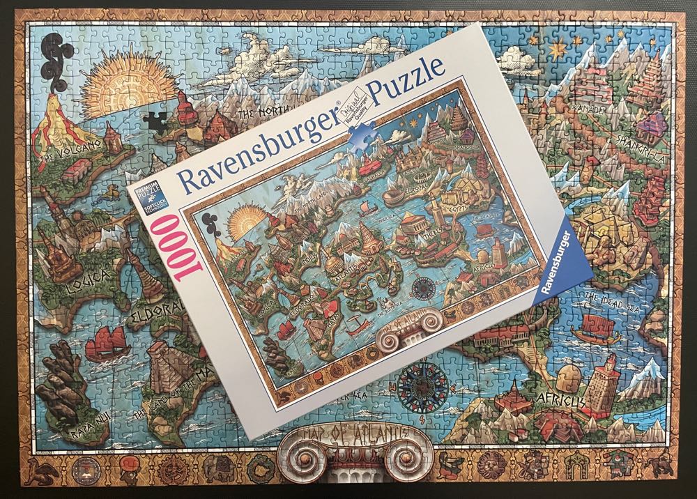 Mysterious Atlantis - Ravensburger puzzle collectible [Barcode 4005556167289] - Main Image 4