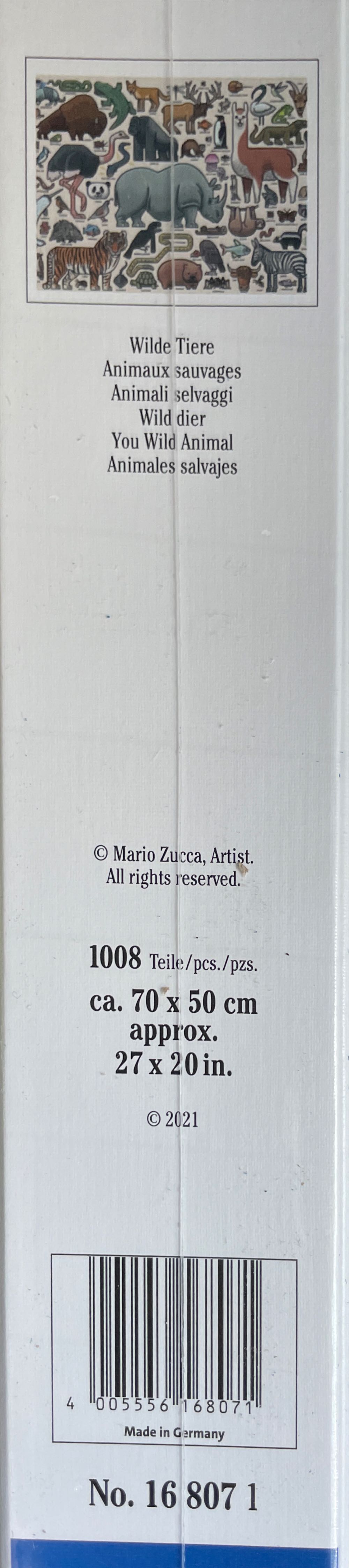 You Wild Animal - Ravensburger puzzle collectible [Barcode 4005556168071] - Main Image 2