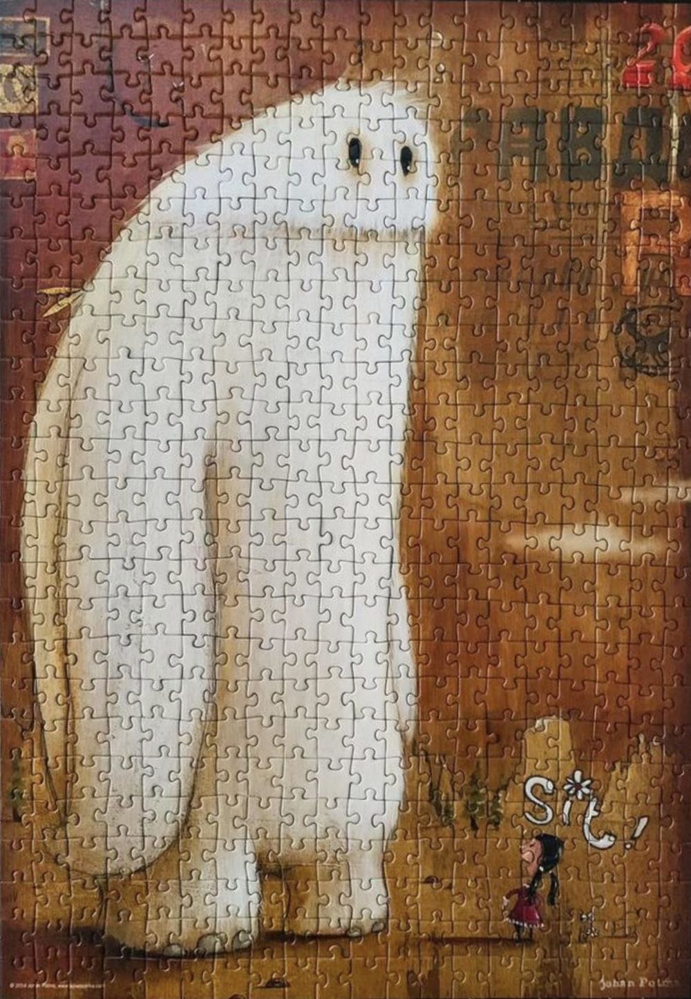 Sit! - Heye - Zozoville puzzle collectible [Barcode 4001689296759] - Main Image 3