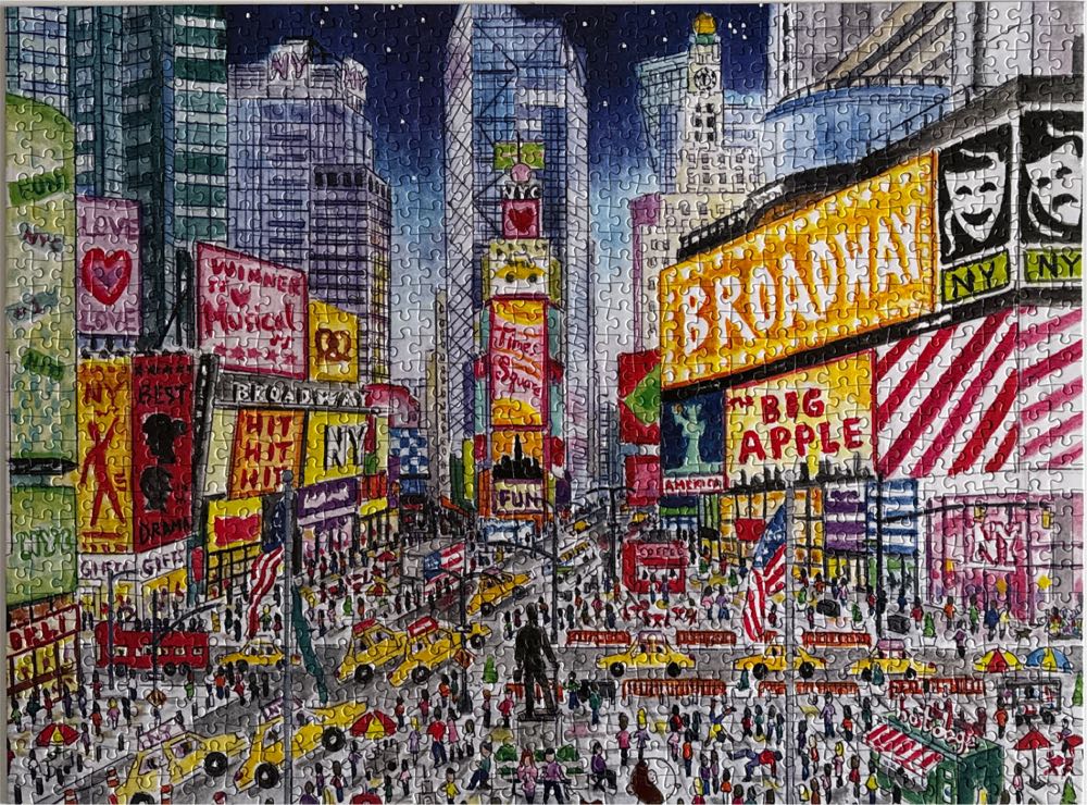 Times Square - Galison 🇺🇸 puzzle collectible [Barcode 9780735367074] - Main Image 4
