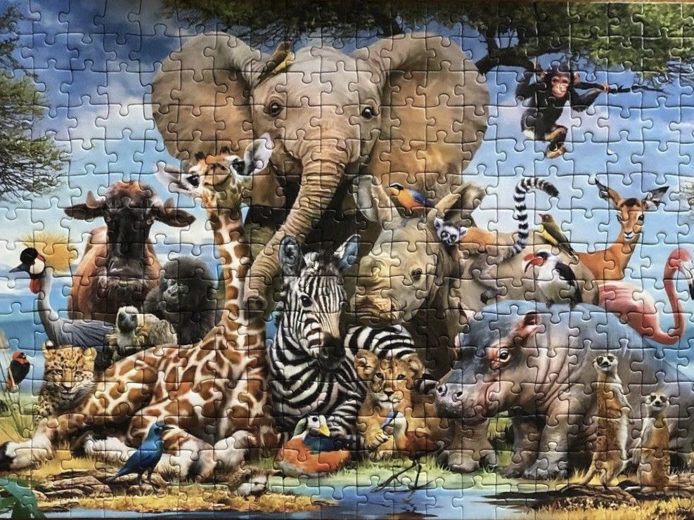 African Friends - Ravensburger puzzle collectible [Barcode 4005556130757] - Main Image 3