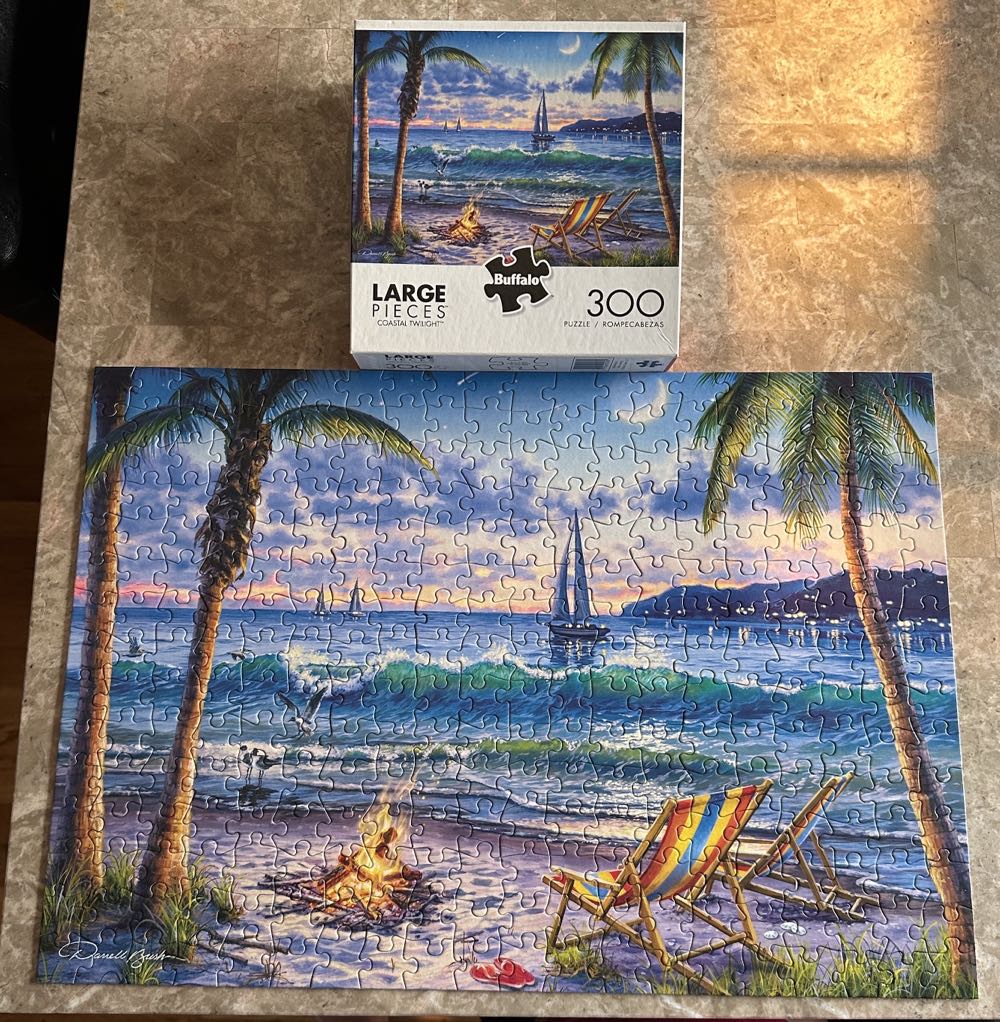 Coastal Twilight - Buffalo puzzle collectible [Barcode 079346025824] - Main Image 2