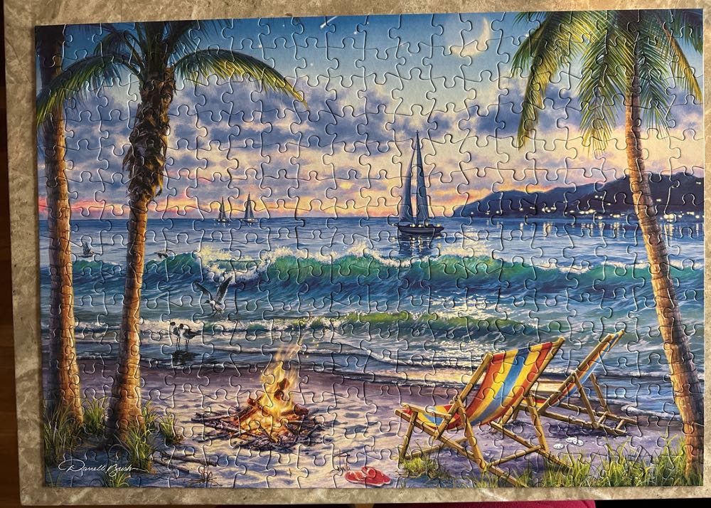 Coastal Twilight - Buffalo puzzle collectible [Barcode 079346025824] - Main Image 3