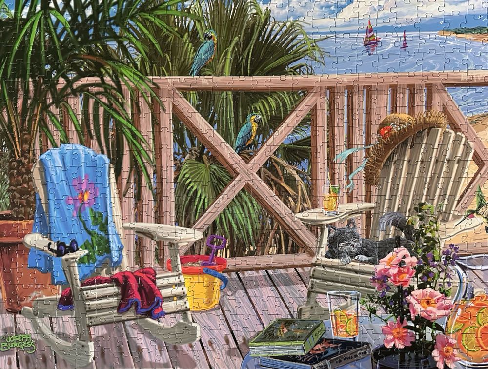 Peaceful Paradise - Vermont Christmas Co 🇺🇸 puzzle collectible [Barcode 871241001497] - Main Image 2