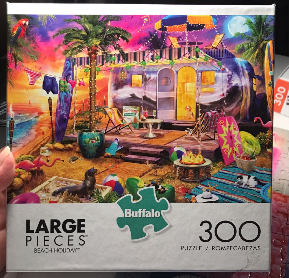 Beach Holiday - Buffalo puzzle collectible [Barcode 079346025756] - Main Image 3