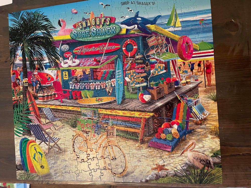 Shaggy’s Surf Shop - SunsOut puzzle collectible [Barcode 796780315709] - Main Image 3