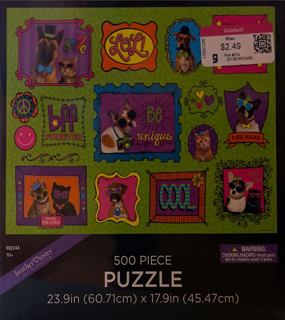 George Flower Shop Piece Puzzle