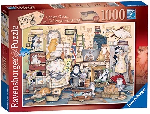 Crazy Cats…go Salvage Hunting* - Ravensburger puzzle collectible [Barcode 4005556151745] - Main Image 1