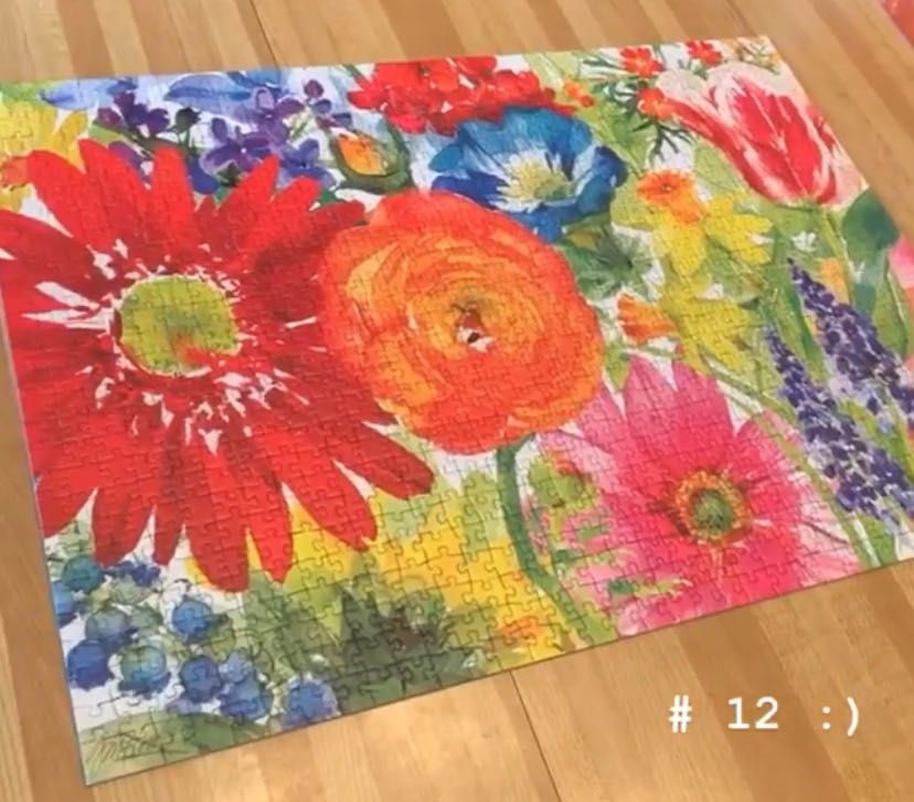 Abundant Blooms - Ravensburger puzzle collectible [Barcode 4005556197293] - Main Image 2