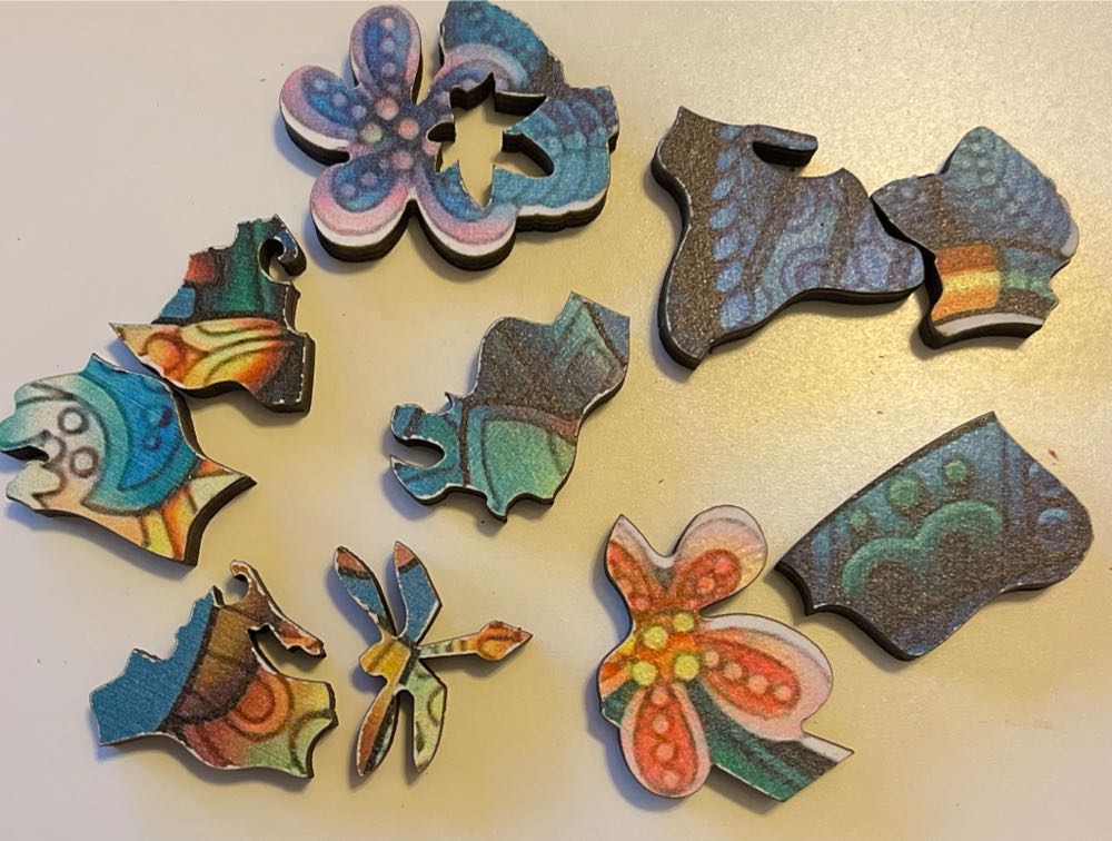 Colorful Lizard Wooden Puzzle  puzzle collectible - Main Image 3