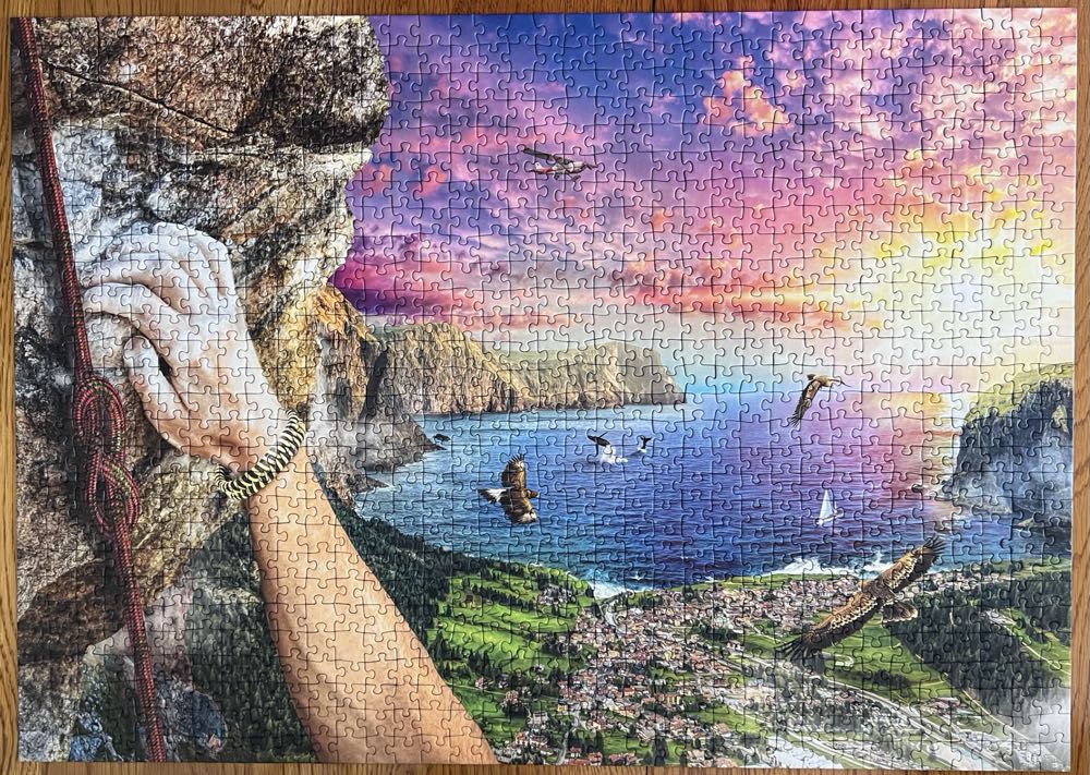 Rock Climbing - Ravensburger puzzle collectible [Barcode 4005556165735] - Main Image 2