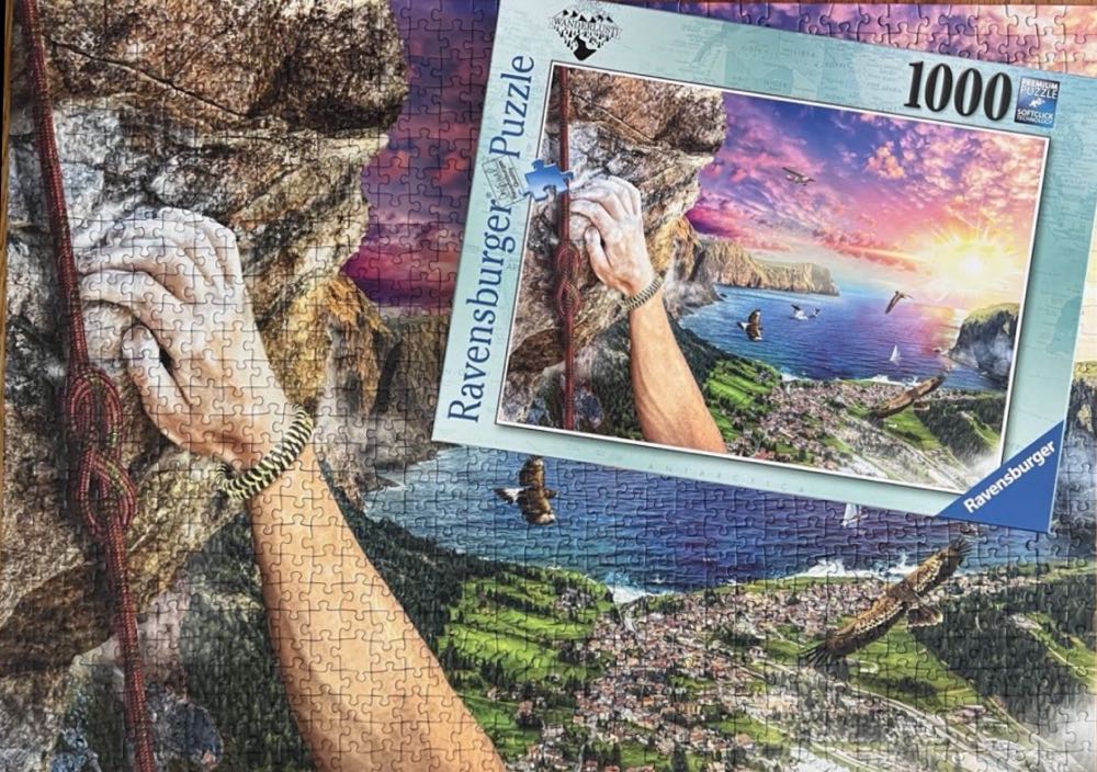 Rock Climbing - Ravensburger puzzle collectible [Barcode 4005556165735] - Main Image 4