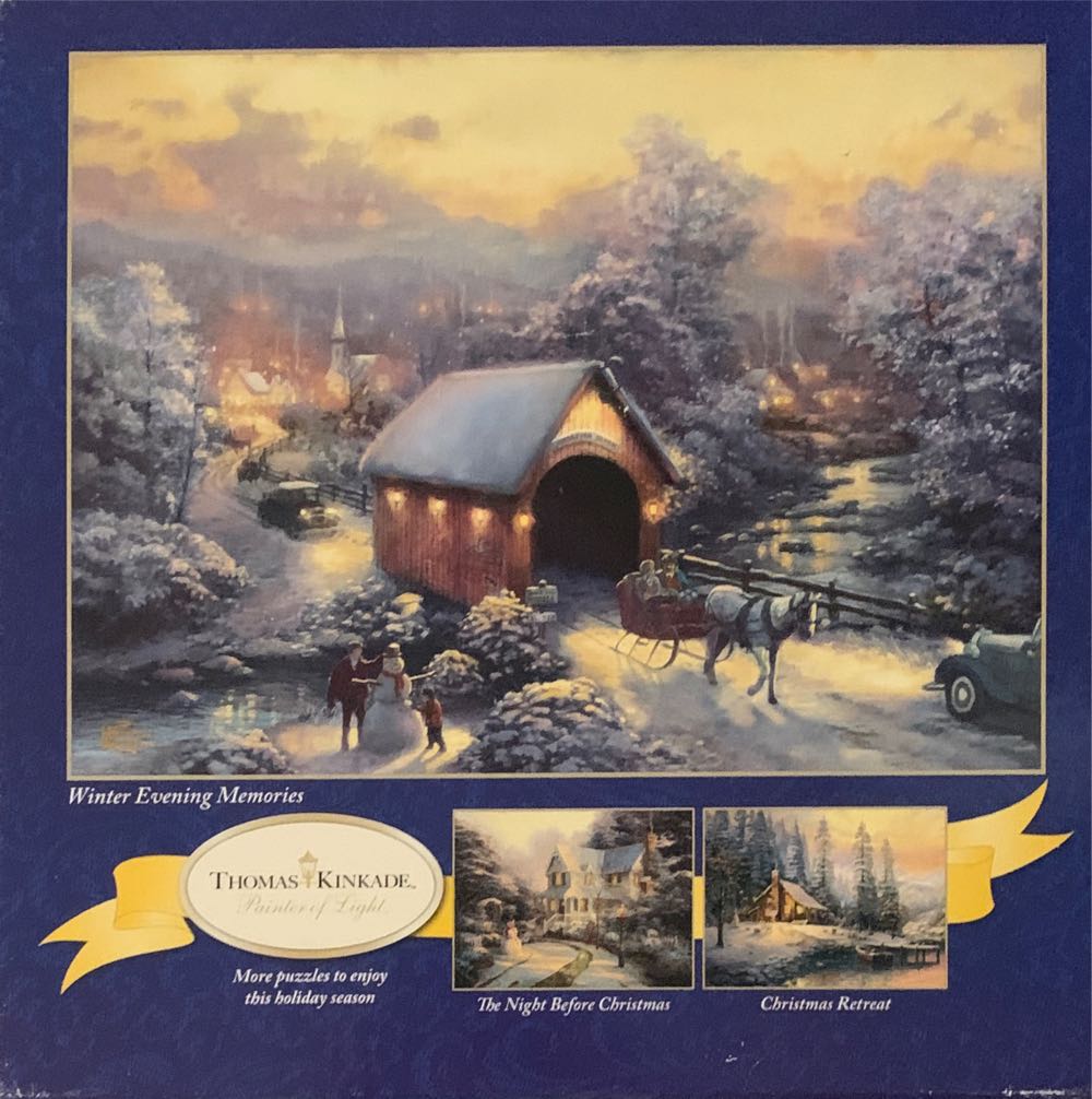 Thomas Kinkade: Painter Of Light -  Ceaco puzzle collectible [Barcode 021081033282] - Main Image 2