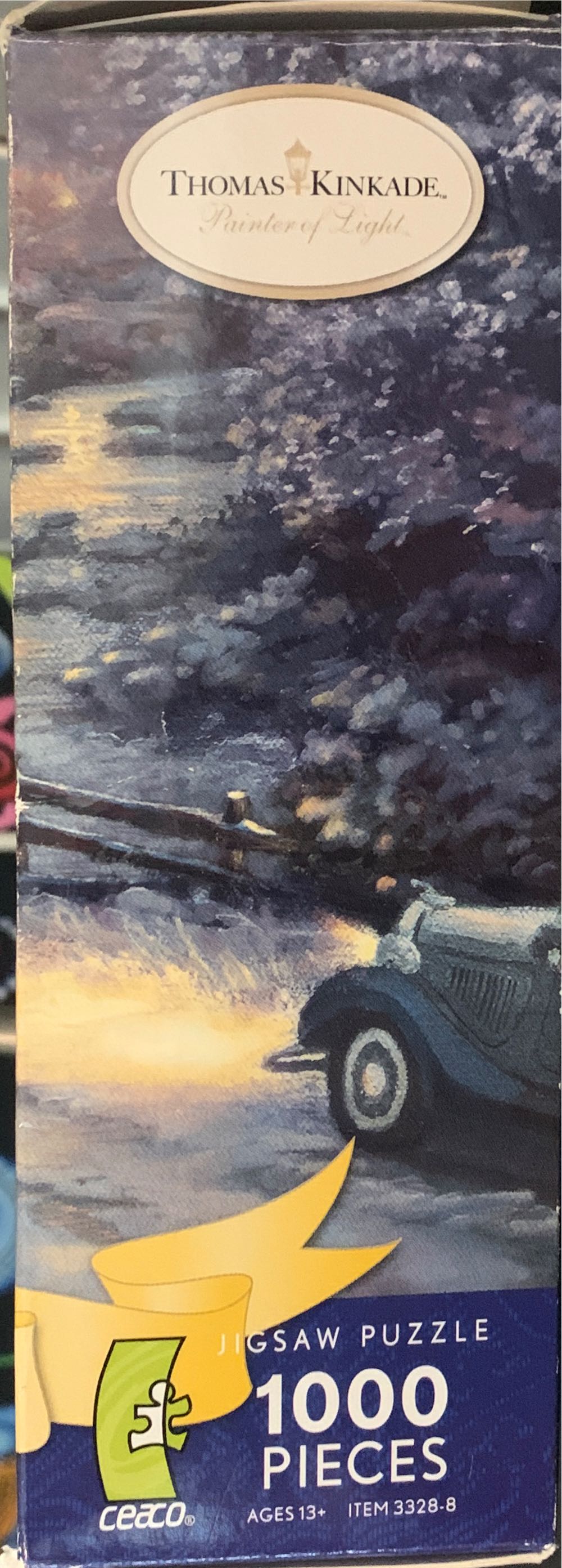 Thomas Kinkade: Painter Of Light -  Ceaco puzzle collectible [Barcode 021081033282] - Main Image 4