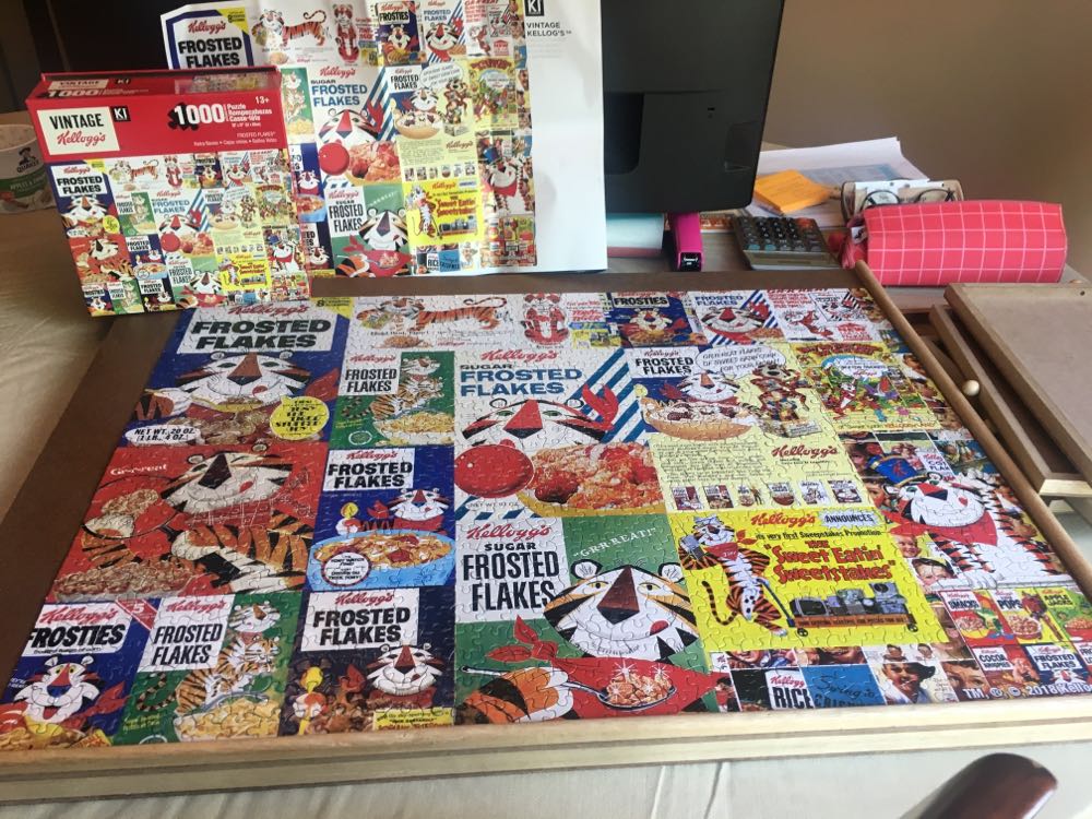 Vintage Kellogg’s-Frosted Flakes - Karmin International puzzle collectible [Barcode 773392080003] - Main Image 2