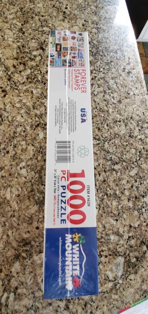 Forever Stamps - White Mountain puzzle collectible [Barcode 724819264490] - Main Image 2