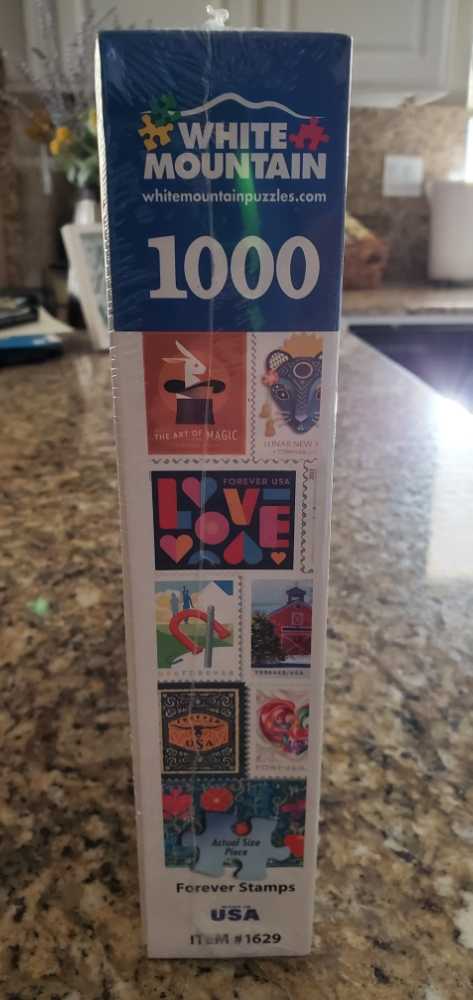 Forever Stamps - White Mountain puzzle collectible [Barcode 724819264490] - Main Image 3