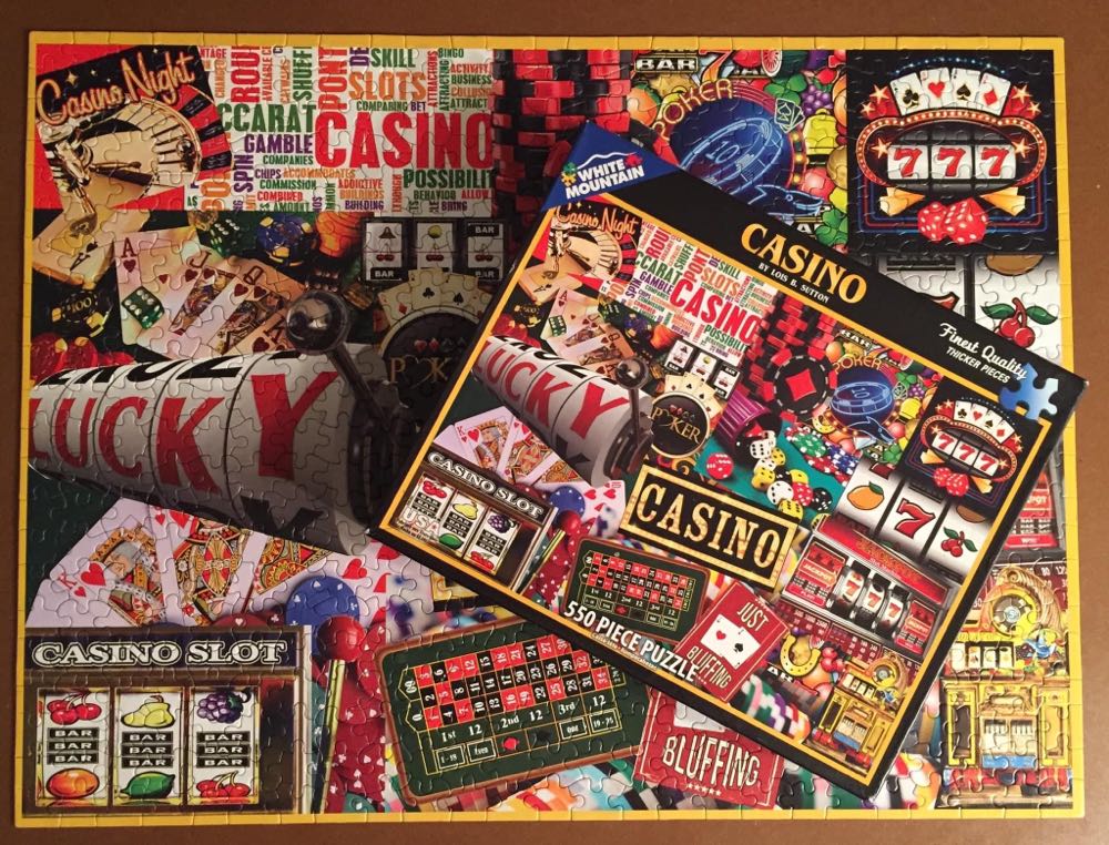 Casino - White Mountain puzzle collectible [Barcode 724819257881] - Main Image 2