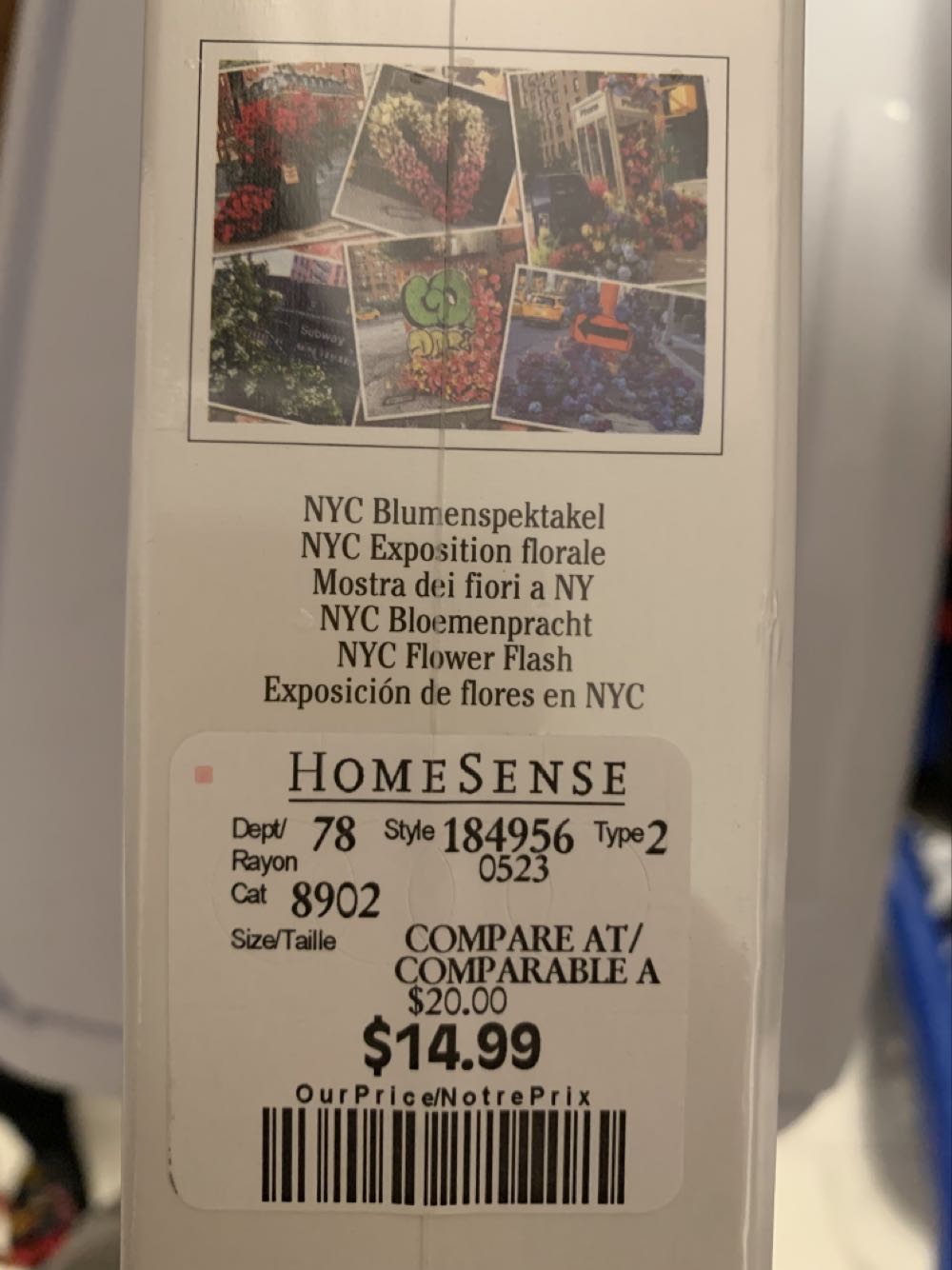 NYC Flower Flash - Ravensburger puzzle collectible [Barcode 4005556168194] - Main Image 3