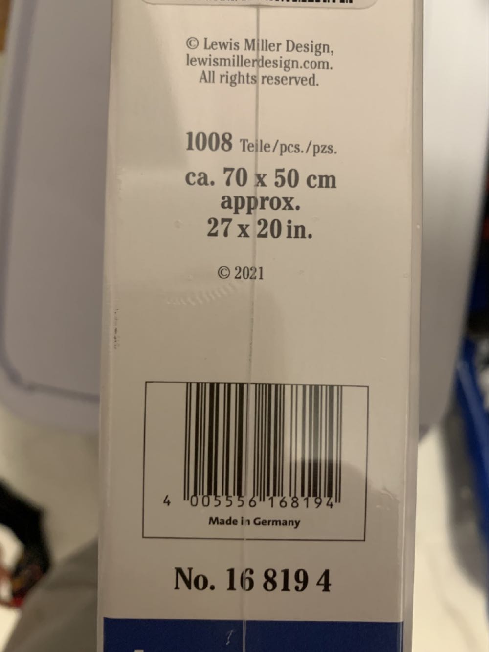 NYC Flower Flash - Ravensburger puzzle collectible [Barcode 4005556168194] - Main Image 4