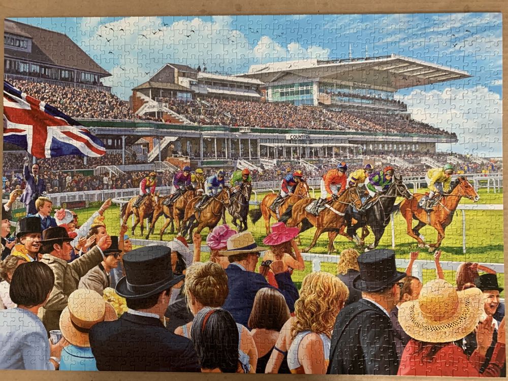 Racing To The Finish - Falcon de luxe puzzle collectible [Barcode 8710126112021] - Main Image 2