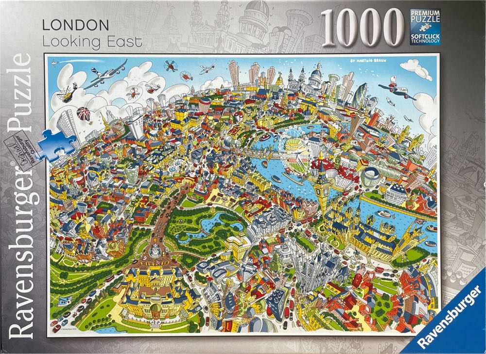 London Looking East - Ravensburger puzzle collectible [Barcode 4005556153985] - Main Image 1