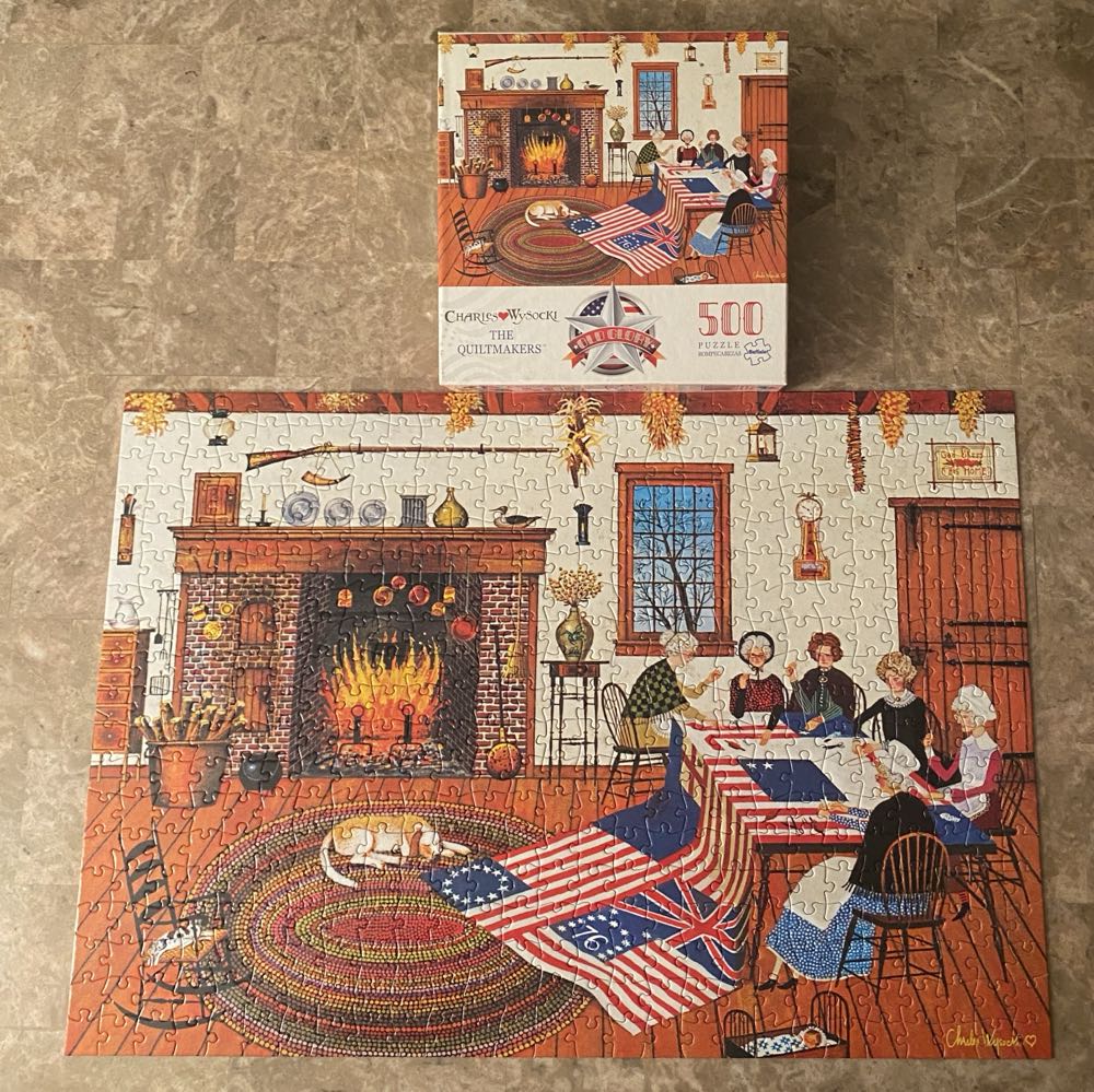 The Quiltmakers - For Sale - Buffalo puzzle collectible [Barcode 079346332083] - Main Image 2