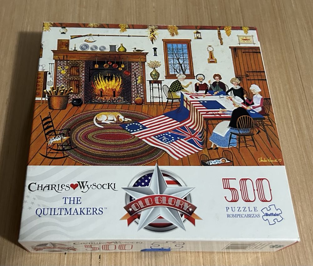 The Quiltmakers - For Sale - Buffalo puzzle collectible [Barcode 079346332083] - Main Image 4