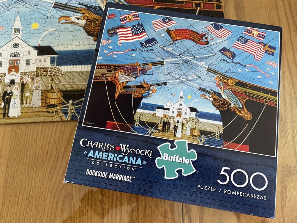 Dockside Marriage - Buffalo Games puzzle collectible [Barcode 079346037506] - Main Image 4
