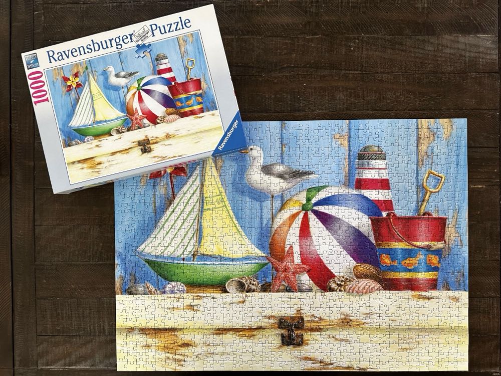 Beach Memories - Ravensburger puzzle collectible [Barcode 4005556192670] - Main Image 4