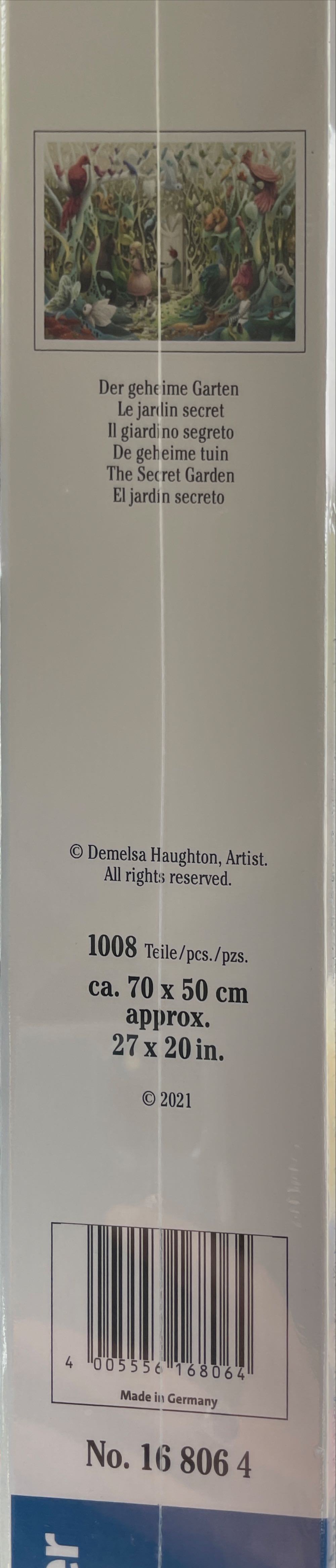 The Secret Garden - Ravensburger puzzle collectible [Barcode 4005556168064] - Main Image 2
