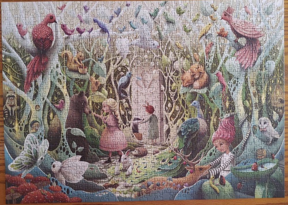 The Secret Garden - Ravensburger puzzle collectible [Barcode 4005556168064] - Main Image 4