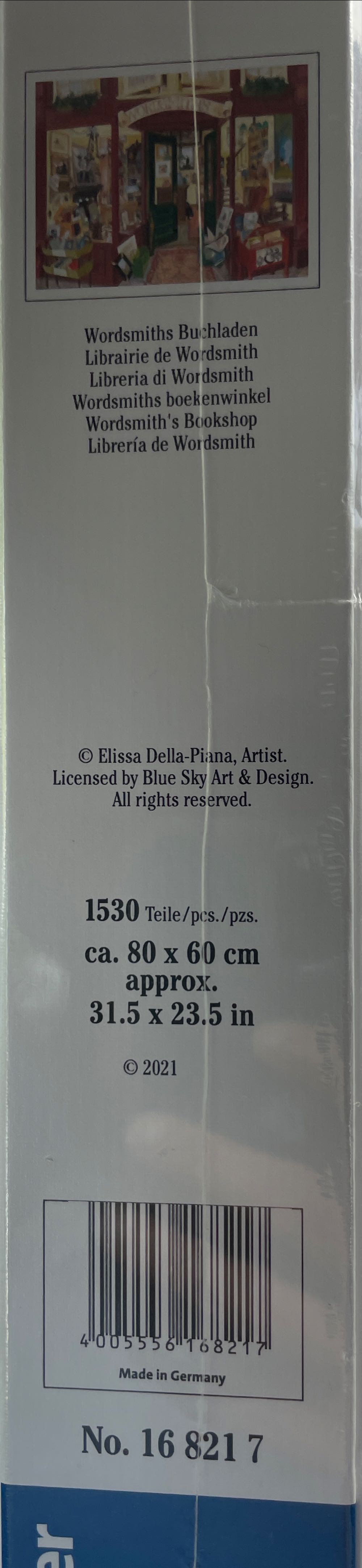 Wordsmith’s Bookshop - Ravensburger puzzle collectible [Barcode 4005556168217] - Main Image 2