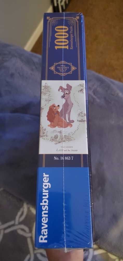 Disney Vault—Lady And The Tramp - Ravensburger puzzle collectible [Barcode 4005556168637] - Main Image 4