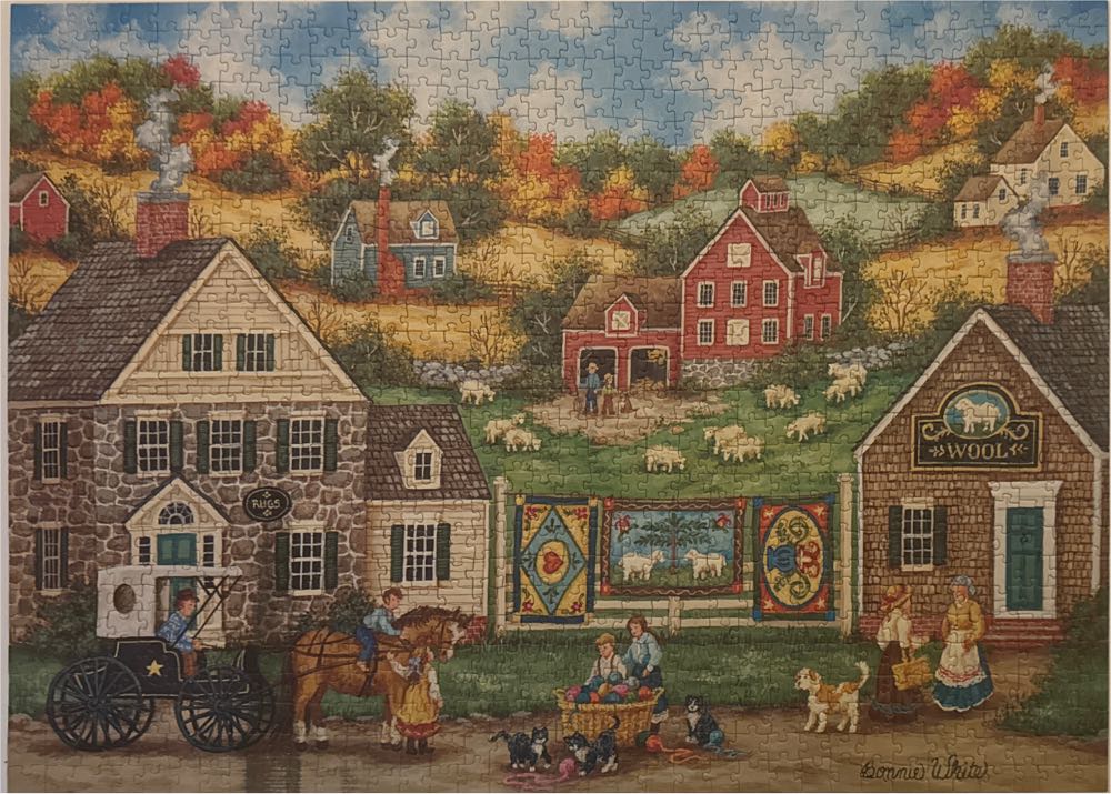 Great Balls Of Yarn - MasterPieces puzzle collectible [Barcode 705988718250] - Main Image 2