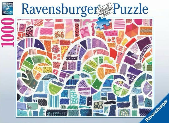 Wave Mosaic - Ravensburger puzzle collectible - Main Image 2