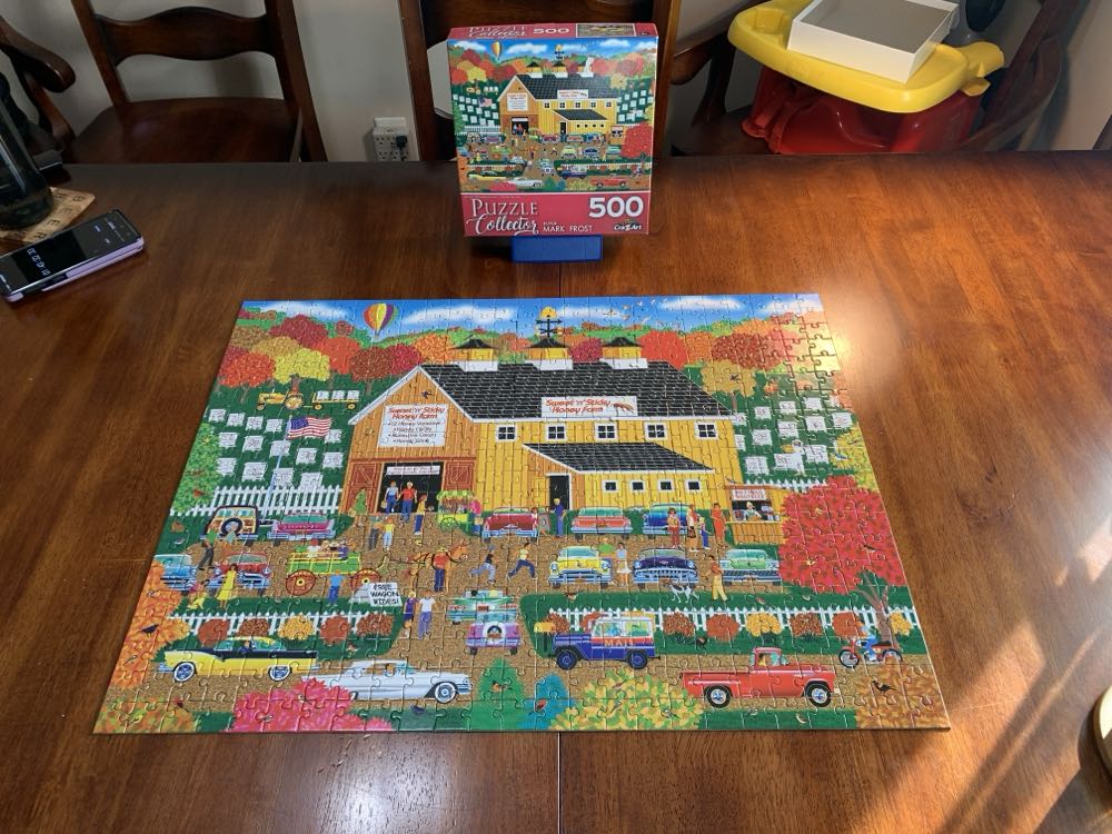 Sweet N Sticky Honey Farm - CraZArt puzzle collectible [Barcode 4895145418461] - Main Image 2